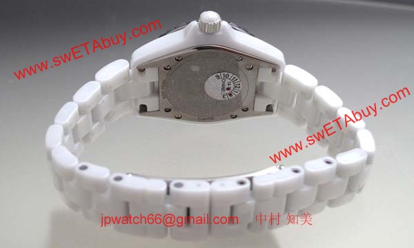 偽物CHANELシャネル時計 スーパーコピーJ12 ホワイトセラミック33 H2429