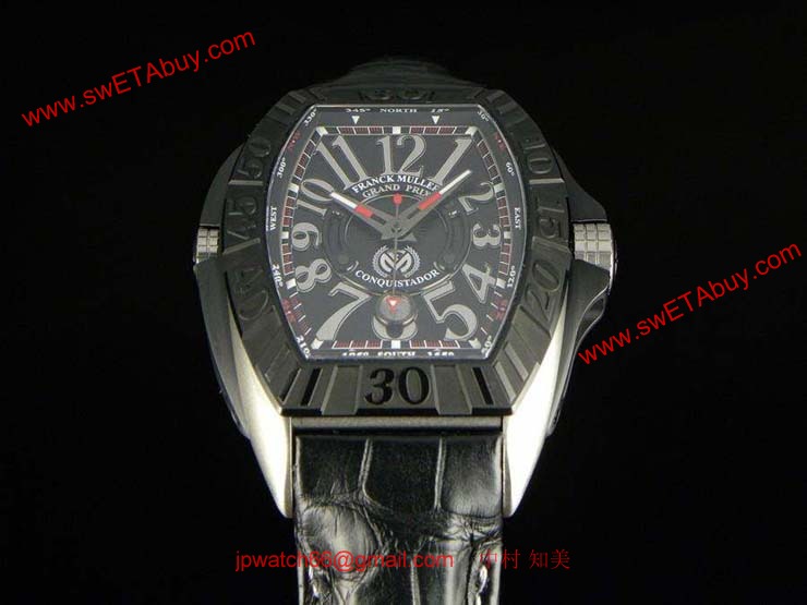 腕時計 コピー FRANCK MULLER フランクミュラー 激安 コンキスタドールグランプリ チタン 8900SCJ_TT