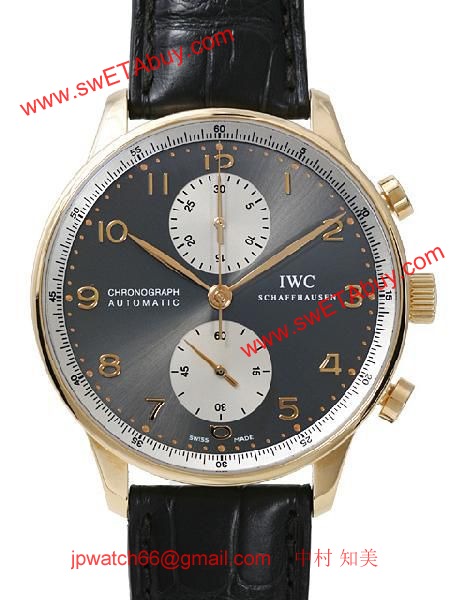 ブランド IWC時計スーパーコピー ポルトギーゼ クロノグラフ ジャッキーチェン Ref.IW371433