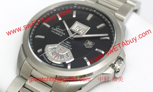 TAG タグ·ホイヤー時計コピー グランドカレラ GMT キャリバー８ WAV5111.BA0901