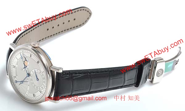 ブレゲ 時計人気 Breguet 腕時計 クラシック パワーリザーブ ムーンフェイズ 7137BB/11/9V6