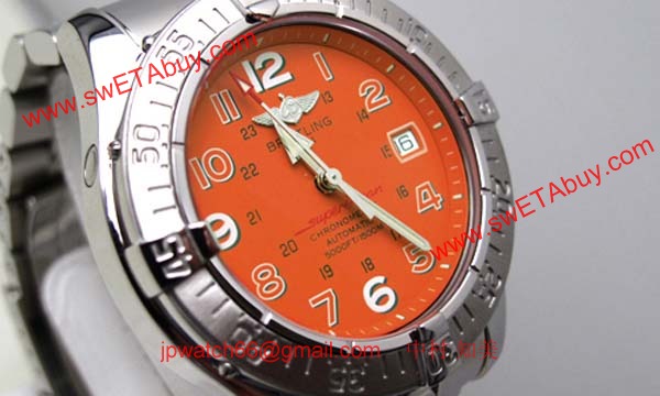(BREITLING)腕時計ブライトリング 人気 コピー ニュースーパーオーシャン A183O06PRS