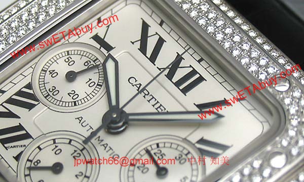 カルティエ 腕時計スーパーコピー サントス100　クロノ WM500651