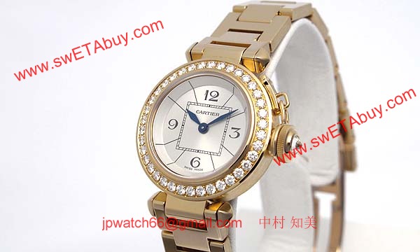 カルティエ時計ブランド通販コピー ミスパシャ WJ124014