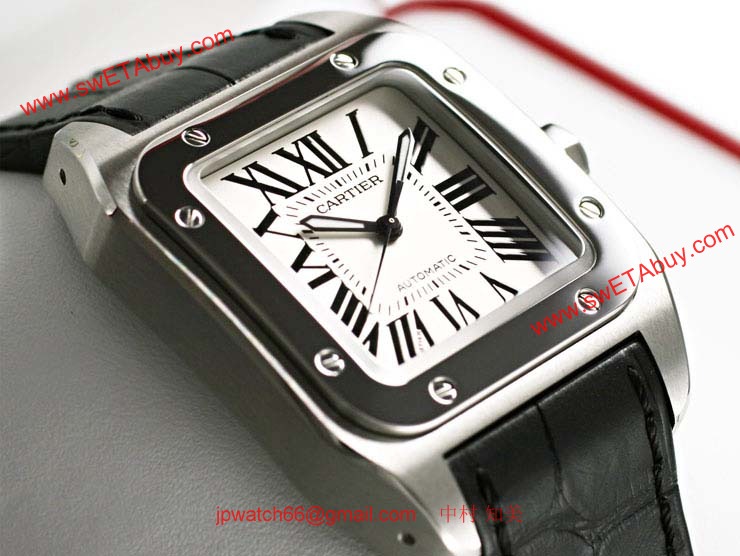 ブランド CARTIERカルティエ 時計コピー サントス100 W20106X8