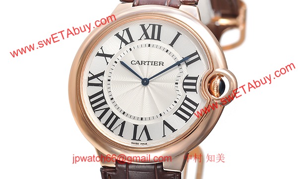 カルティエ コピー時計 エクストラフラット バロンブルー 46mm W6920054