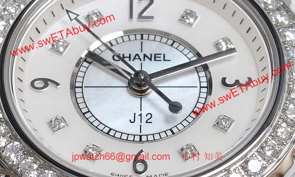 偽物CHANELシャネル時計 ホワイトセラミック J12 29 H2572