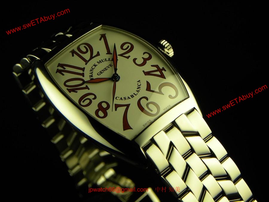 腕時計 コピー FRANCK MULLER フランクミュラー カサブランカサハラホワイト 6850SAHA