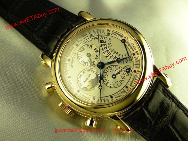 腕時計 コピー FRANCK MULLER フランクミュラー ラウンドパーペチュアルカレンダーフライバッククロノグラフ 7000QPEFO90
