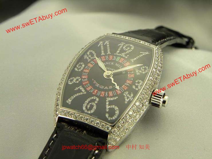 FRANCK MULLER フランクミュラー スーパーコピー時計 ヴェガスジョーカー フルダイヤモンド 5850VEGASDCDJ