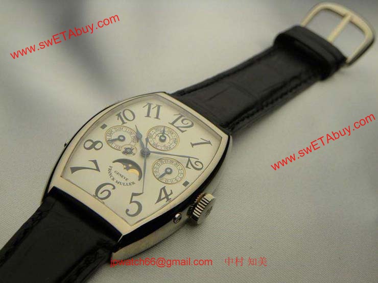 FRANCK MULLER フランクミュラー スーパーコピー時計 トノウカーベックス パーペチュアルカレンダー 5850QP24