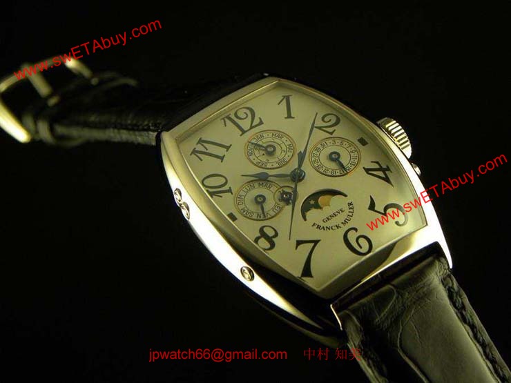 FRANCK MULLER フランクミュラー スーパーコピー時計 トノウカーベックス パーペチュアルカレンダー 5850QP24