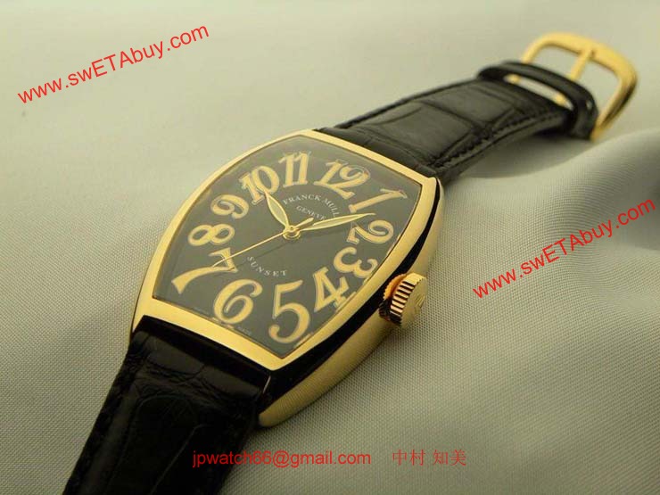 腕時計 コピー FRANCK MULLER フランクミュラー トノウカーベックス サンセット5850SCSUN