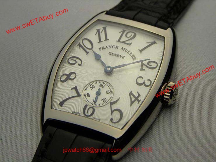 腕時計 コピー FRANCK MULLER フランクミュラー トノウカーベックス スモールセコンド 7500S6