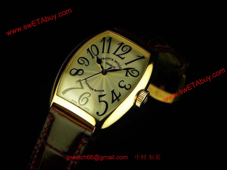 腕時計 コピー FRANCK MULLER フランクミュラー 激安 トノウカーベックス センターセコンド 5850SC