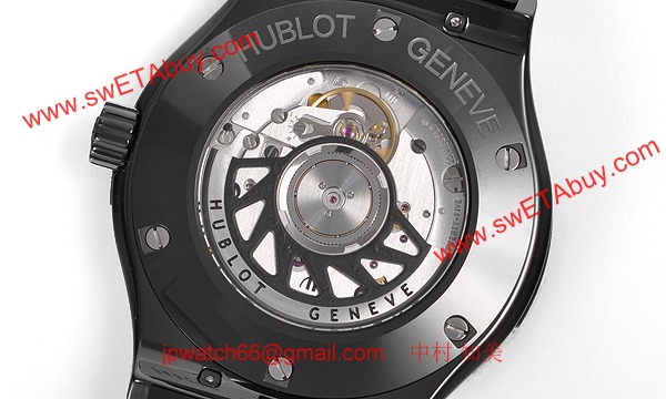 (HUBLOT)ウブロ ブランドコピー クラシック フュージョン ブラックマジック セラミック４２ｍｍ 542.CM.1770.RX