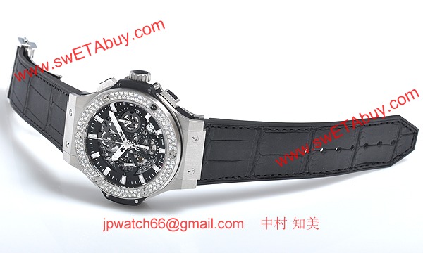 (HUBLOT)ウブロ コピー時計 ビッグバン アエロバン スチール ダイヤモンド 311.SX.1170.GR.1104