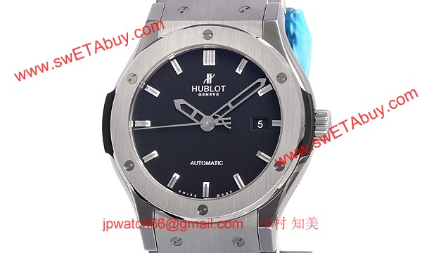 (HUBLOT)ウブロコピー腕時計 クラシックフュージョン チタニウム 542.NX.1170.NX