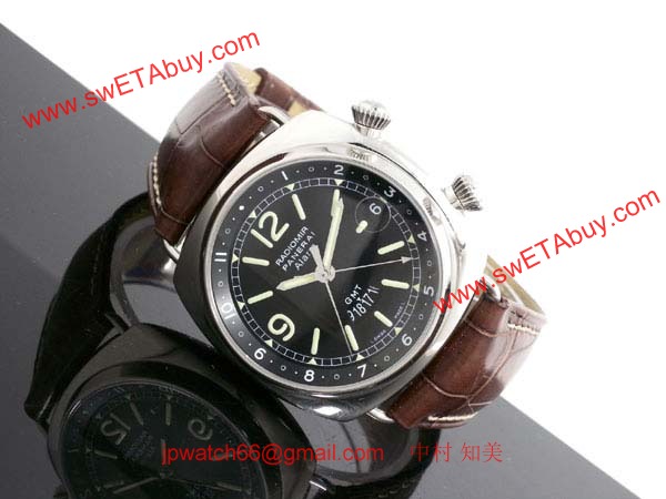 パネライ(PANERAI) スーパーコピー時計 ラジオミール GMTアラーム PAM00098