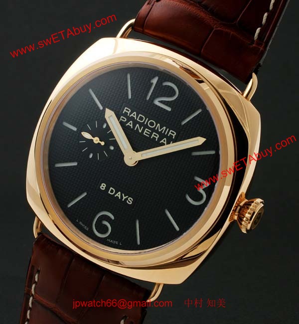 パネライ(PANERAI) スーパーコピー時計 ラジオミール 8デイズ PAM00197