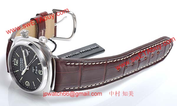 パネライ(PANERAI) スーパーコピー時計 ラジオミール GMTアラーム PAM00355