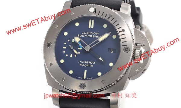 パネライ(PANERAI) ルミノールスーパー時計コピー1950 サブマーシブル レガッタ 3デイズgmt PAM00371