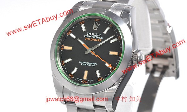 ロレックス(ROLEX) 時計 ミルガウス 116400GV