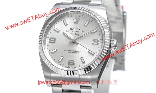 ロレックス(ROLEX) 時計 エアキング 114234