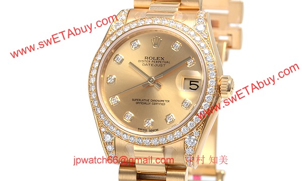 ロレックス(ROLEX) 時計 デイトジャスト 178158G