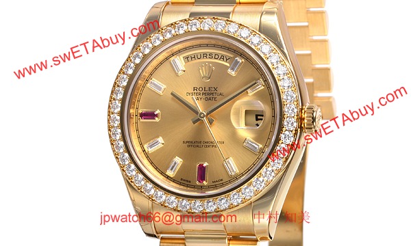 ロレックス(ROLEX) 時計 デイデイトII 218348BG