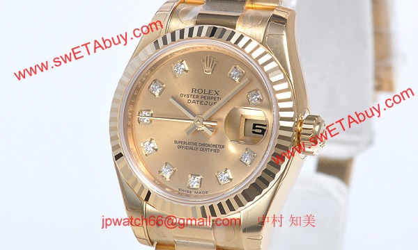 ロレックス(ROLEX) 時計 デイトジャスト 179178G