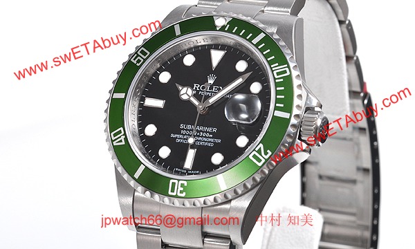 ロレックス(ROLEX) 時計 サブマリーナデイト 16610LV